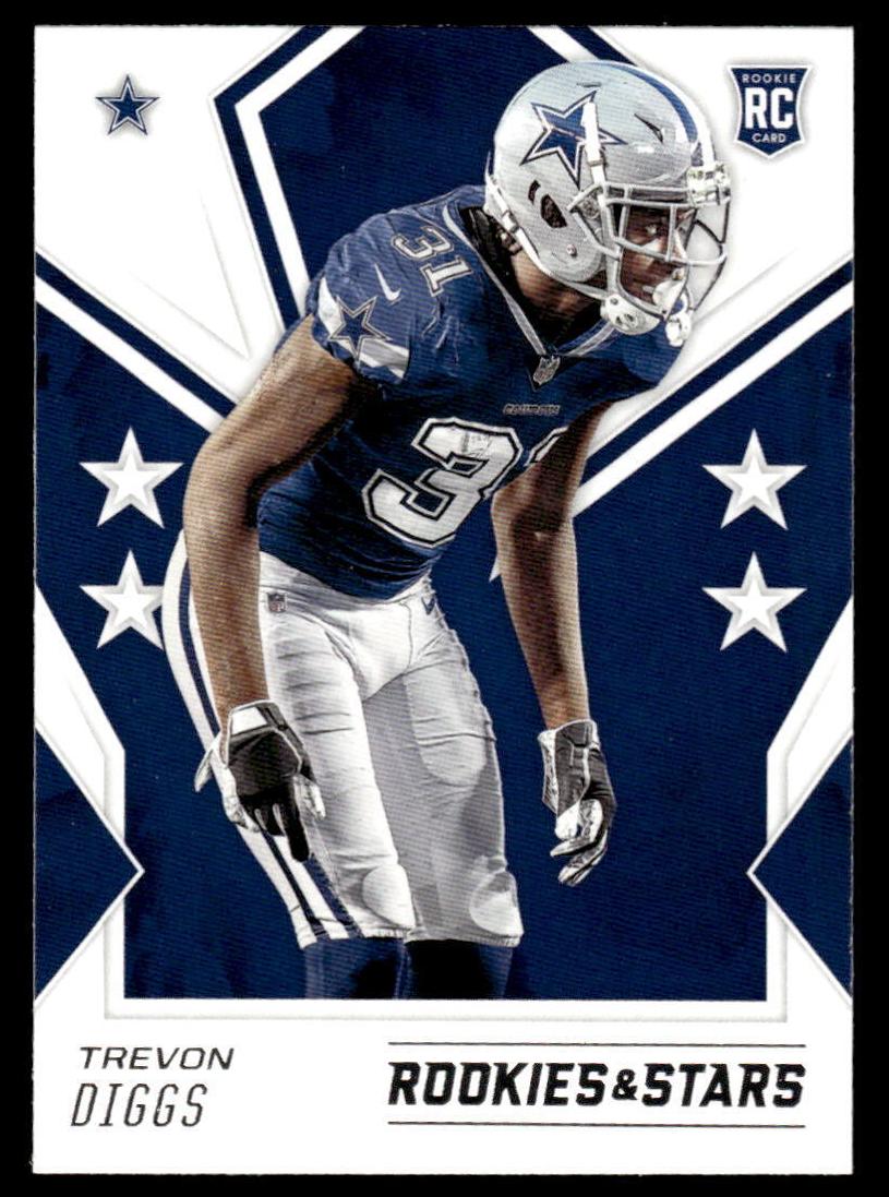 2020 Panini Rookies and Stars Football Trevon Diggs #152 CGC 8.5