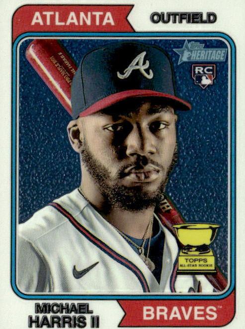 2023 Topps Heritage Baseball Michael Harris II #30 PSA 9