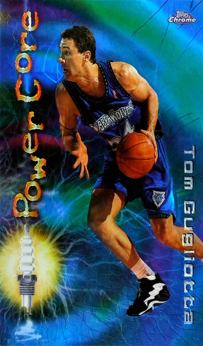 1997 Topps Chrome Basketball Refractor Tom Gugliotta #SB20