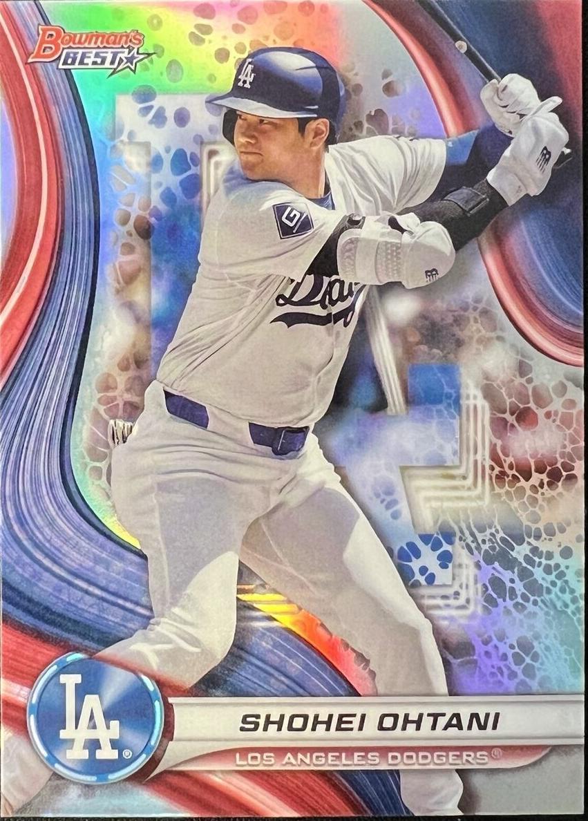 2024 Bowman's Best Baseball Refractor Shohei Ohtani #33 PSA 9