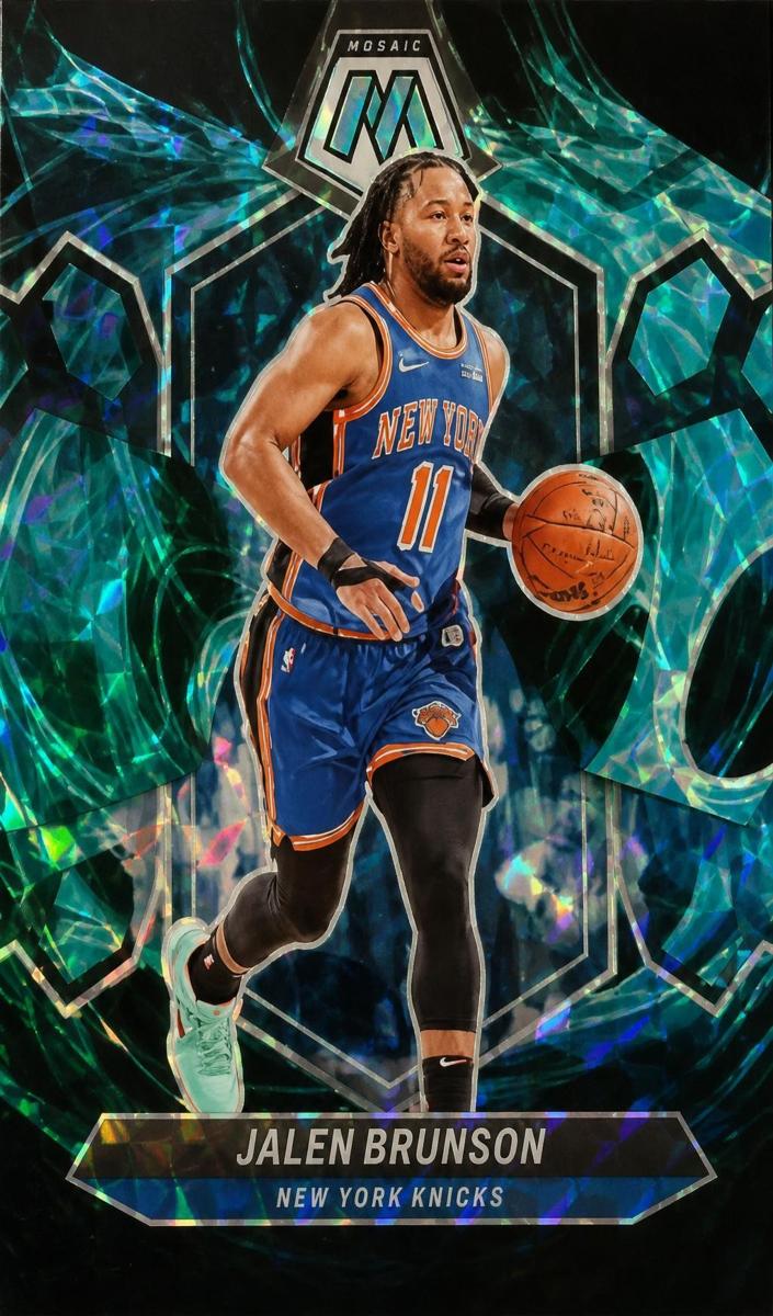 2023 Panini Mosaic Basketball Genesis Jalen Brunson #67 PSA 9