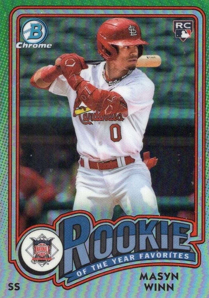 2024 Bowman Baseball Masyn Winn #ROY-3