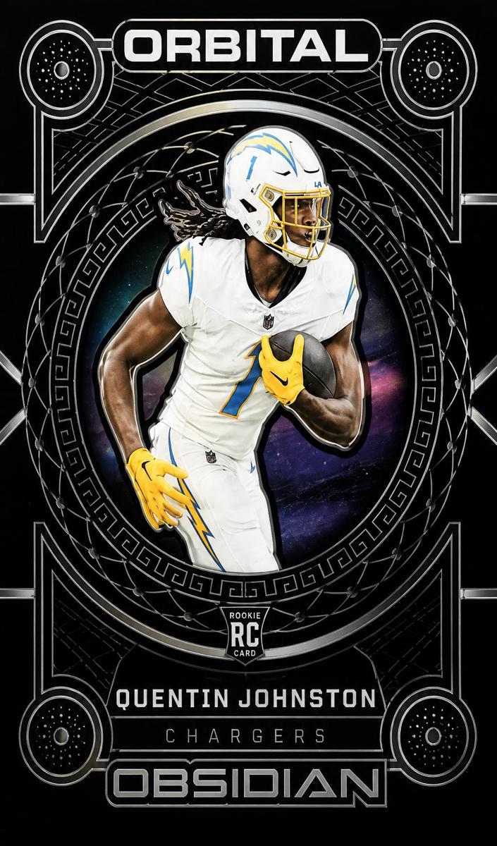 2023 Panini Obsidian Football Quentin Johnston #14