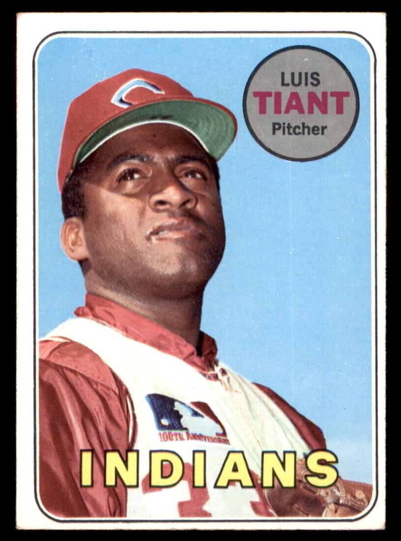 1969 Topps Baseball Luis Tiant #560 PSA 9
