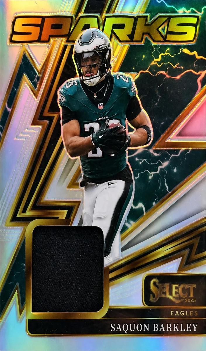 2025 Panini Select Football Saquon Barkley #SPK-SBY