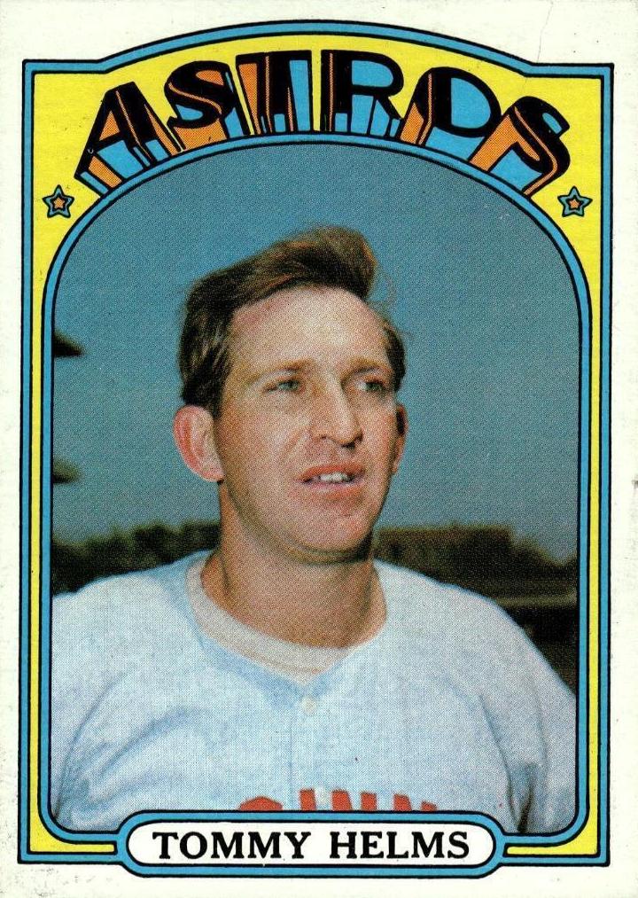 1972 Topps Baseball Tommy Helms #204