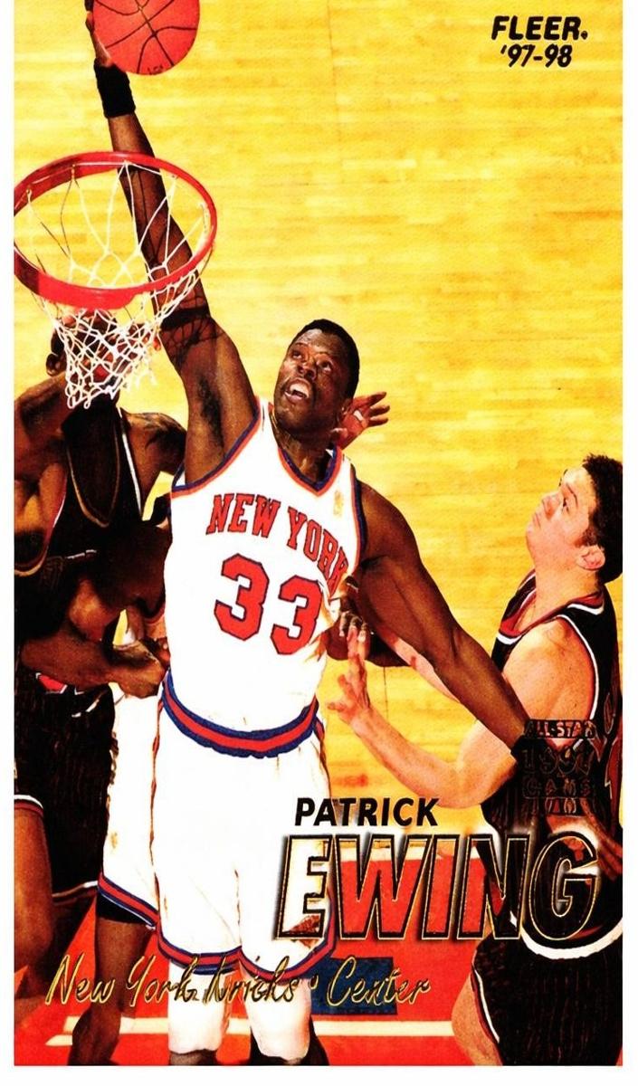 1997 Fleer Basketball Patrick Ewing #103 PSA 9