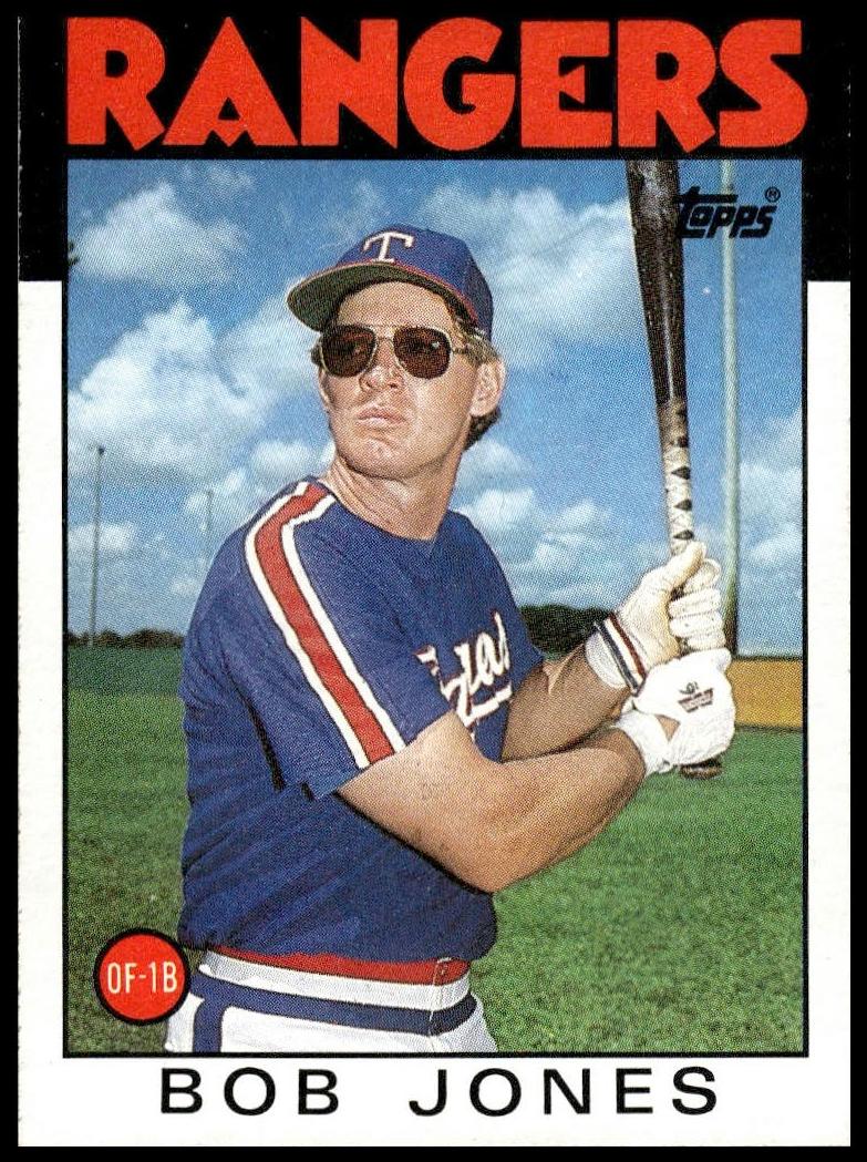 1986 Topps Baseball Bob Jones #142