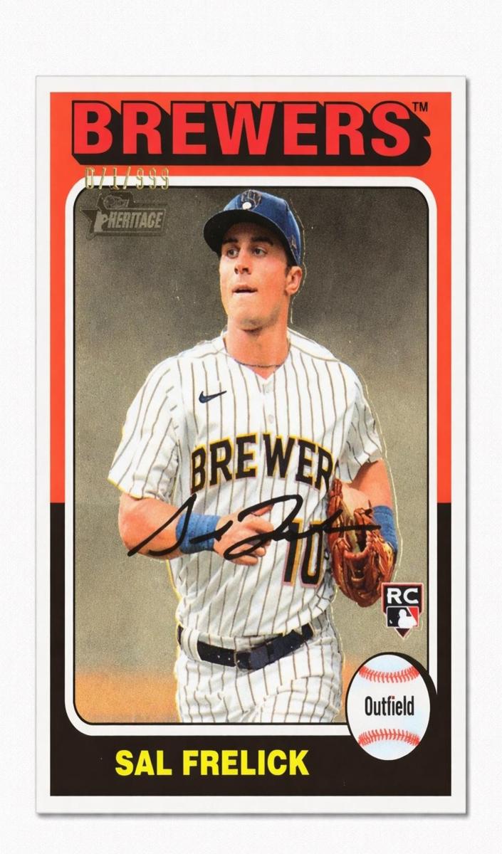 2024 Topps Heritage Chrome Baseball Sal Frelick #451 PSA 10