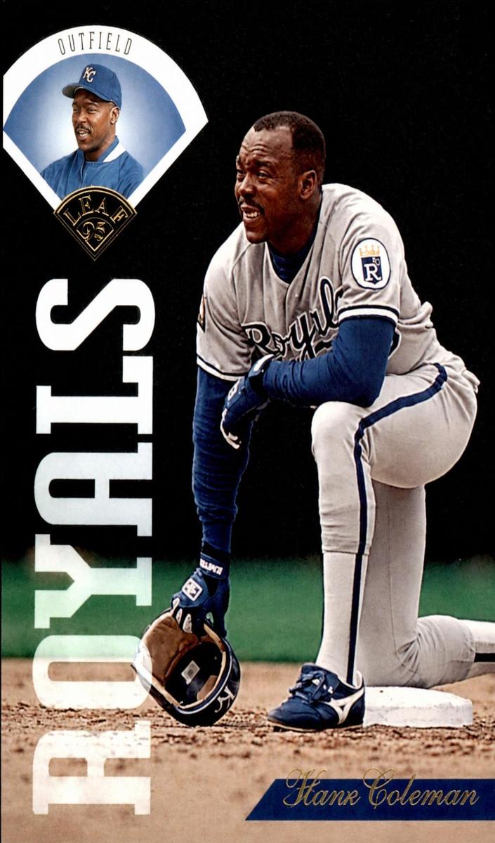 1995 Leaf Baseball Vince Coleman #318