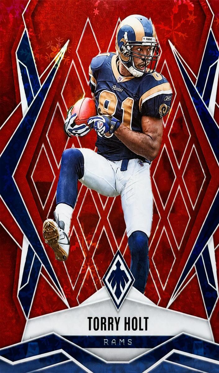 2025 Panini Phoenix Football Red Winter Torry Holt #137