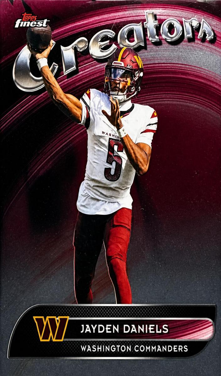 2025 Topps Finest Football Jayden Daniels #CR-30