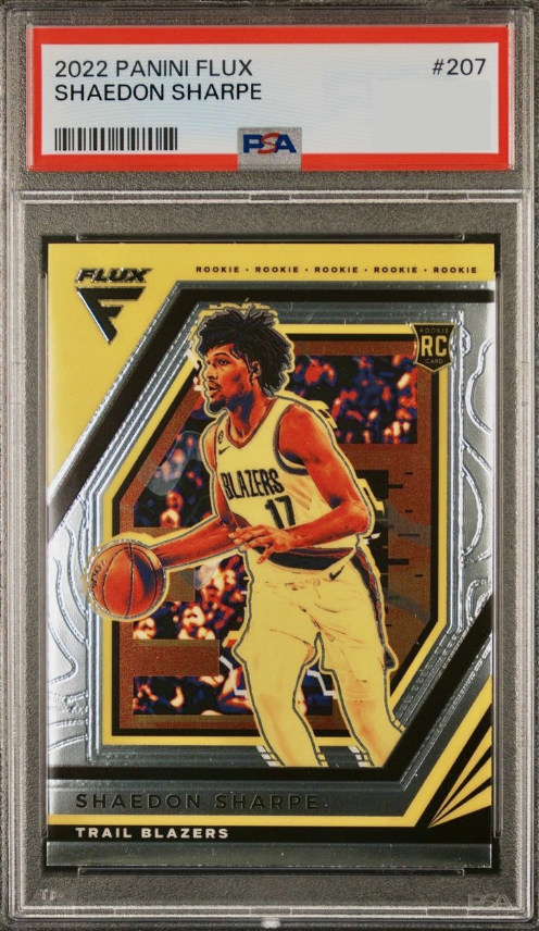 2022 Panini Flux Basketball Shaedon Sharpe #207