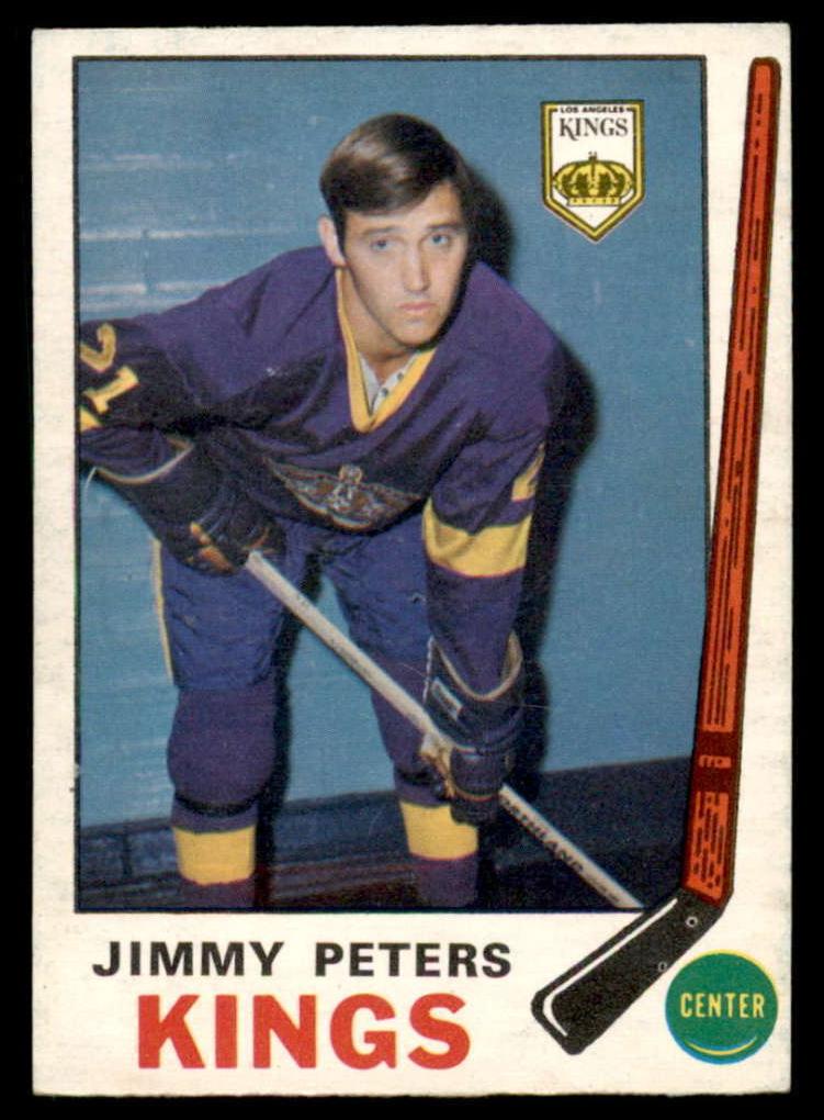 1969 O-Pee-Chee Hockey Jimmy Peters #143 PSA 9