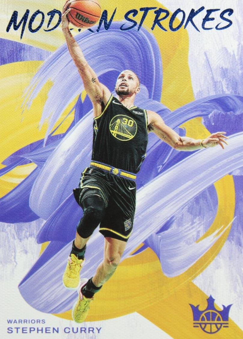 2021 Panini Court Kings Basketball Stephen Curry #1 PSA 10
