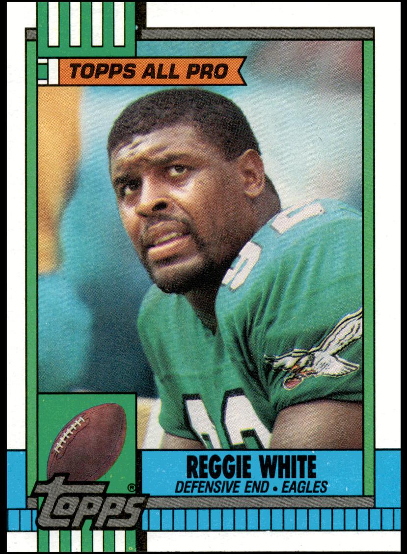 1990 Topps Football Reggie White #86 PSA 9