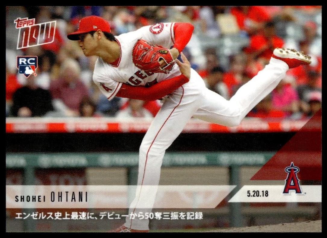 2018 Topps Now Baseball Japanese Shohei Ohtani #234J PSA 10