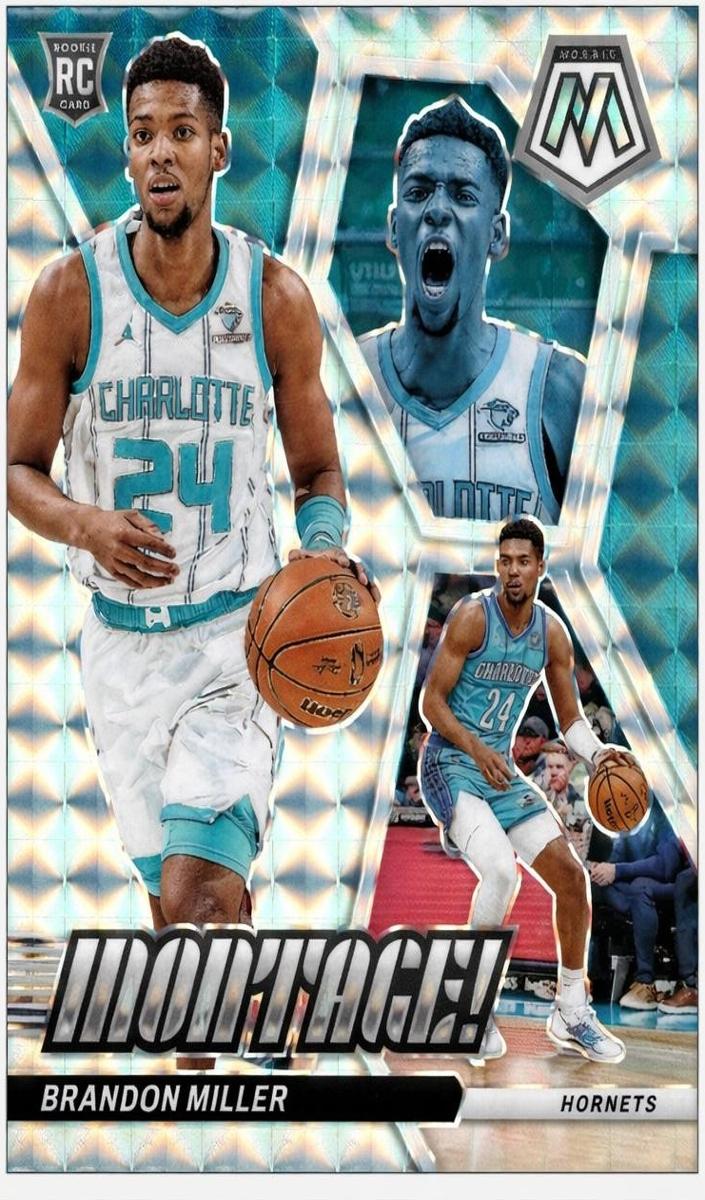 2023 Panini Mosaic Basketball Mosaic Brandon Miller #12 PSA 9
