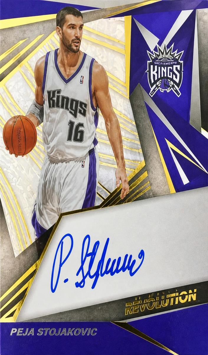 2019 Panini Revolution Basketball Peja Stojakovic #AG-PJA