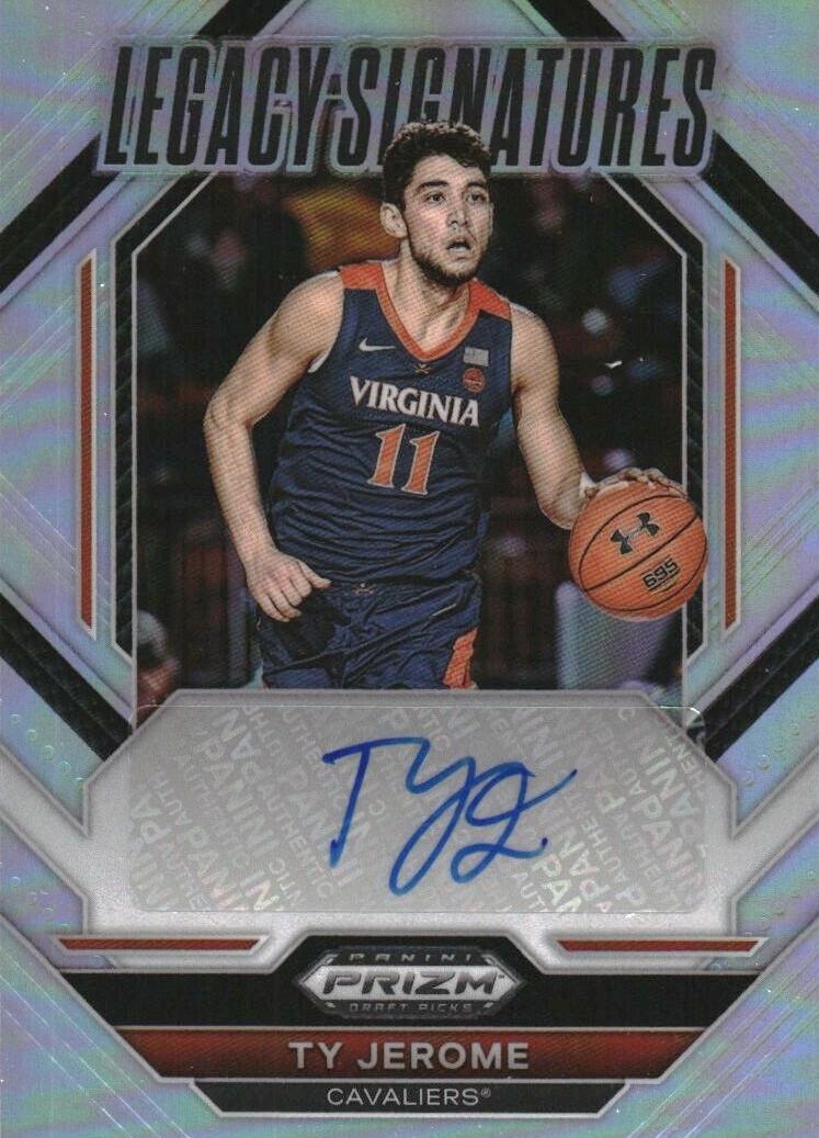 2023 Panini Prizm Draft Picks Basketball Silver Ty Jerome #LS-TYJ