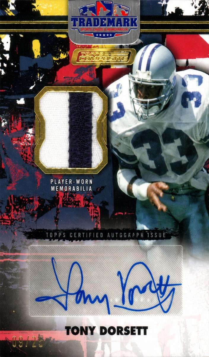 2023 Topps Composite Football Gold Tony Dorsett #CPAV-TD