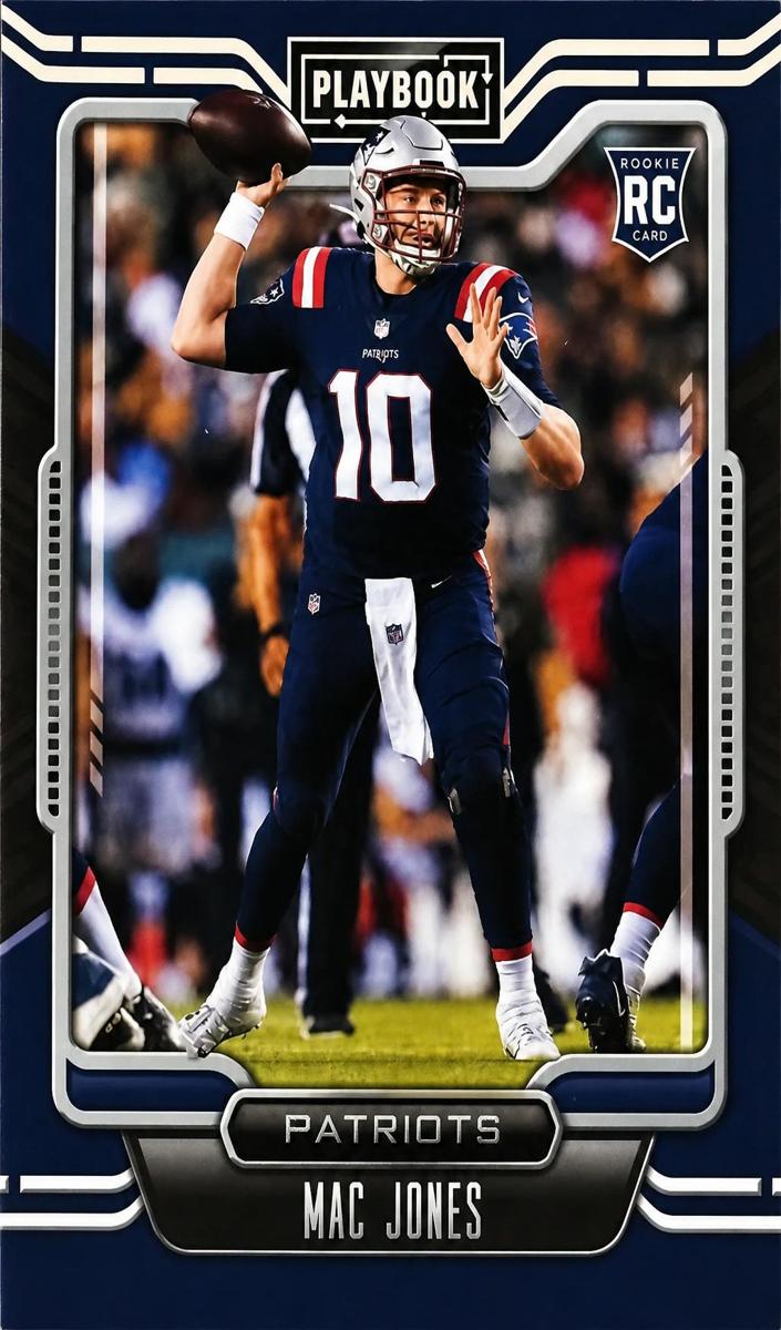 2021 Panini Playbook Football Mac Jones #109