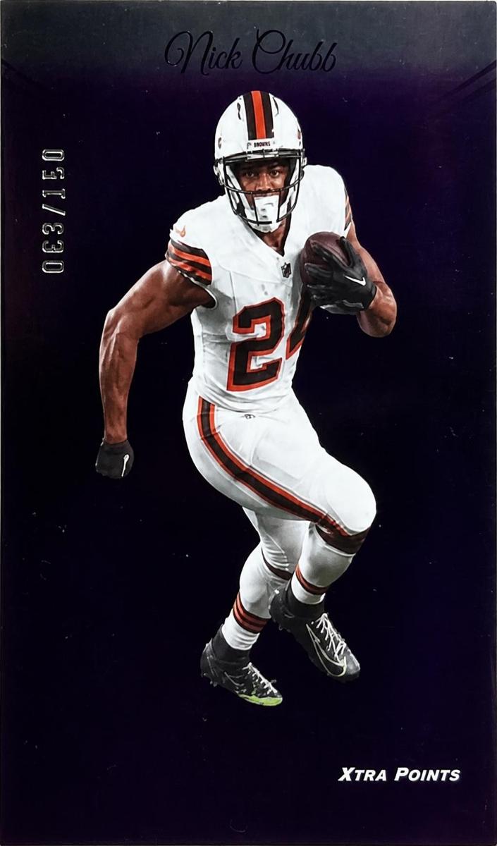 2024 Panini Prestige Football Purple Xtra Points Nick Chubb #67