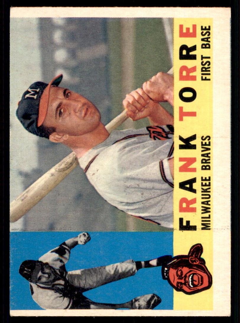 1960 Topps Baseball Frank Torre #478 PSA 5
