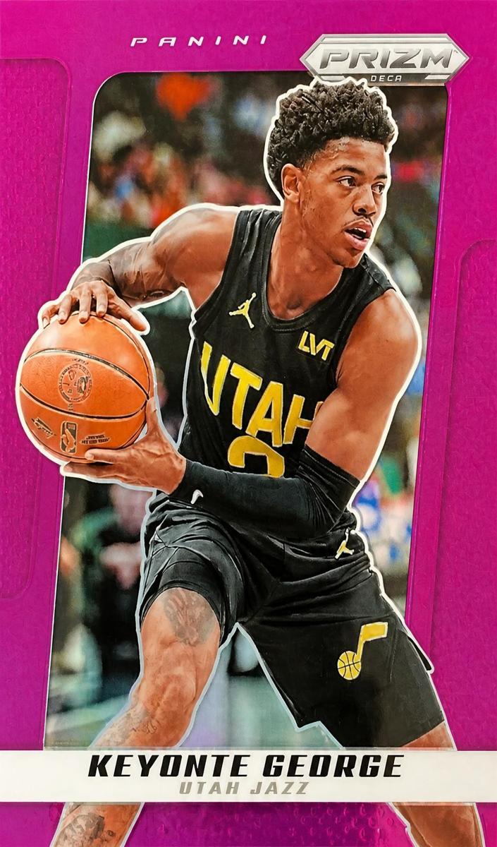 2024 Panini Prizm Deca Basketball Purple Keyonte George #111