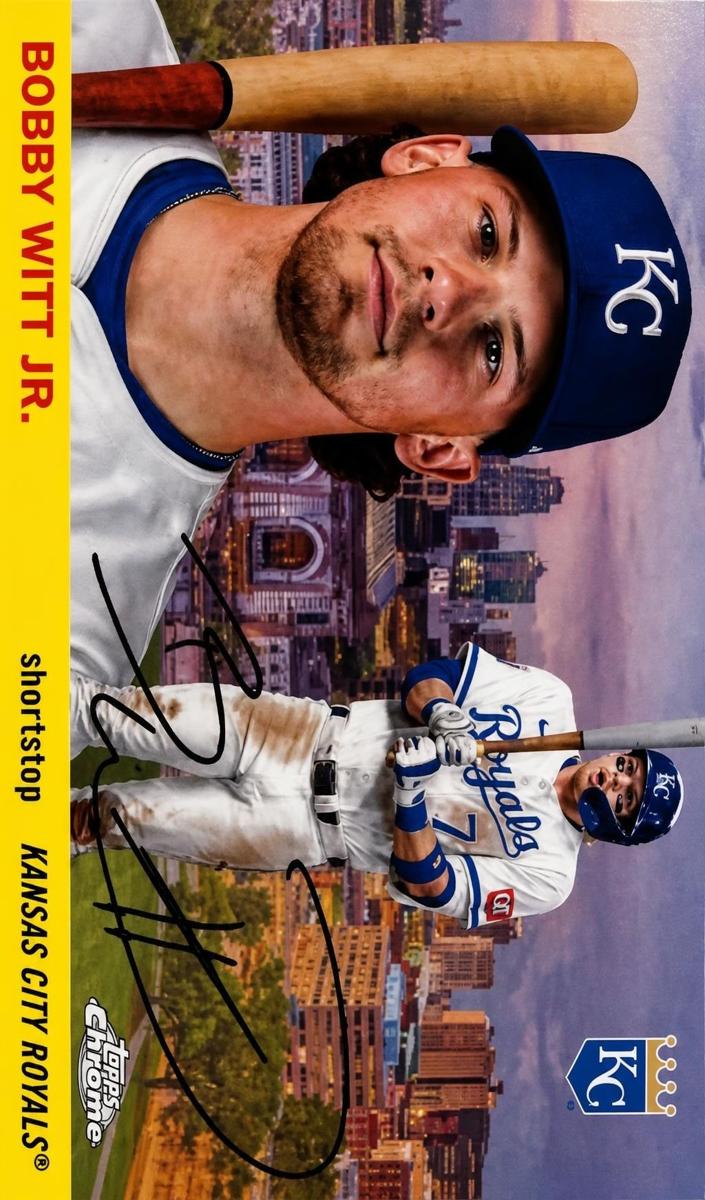2025 Topps Chrome Platinum Baseball Bobby Witt Jr. #55CV-35