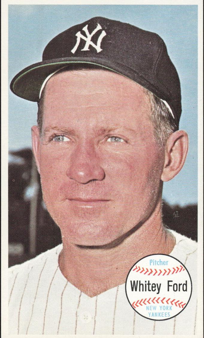 1964 Topps Giants Baseball Whitey Ford #7