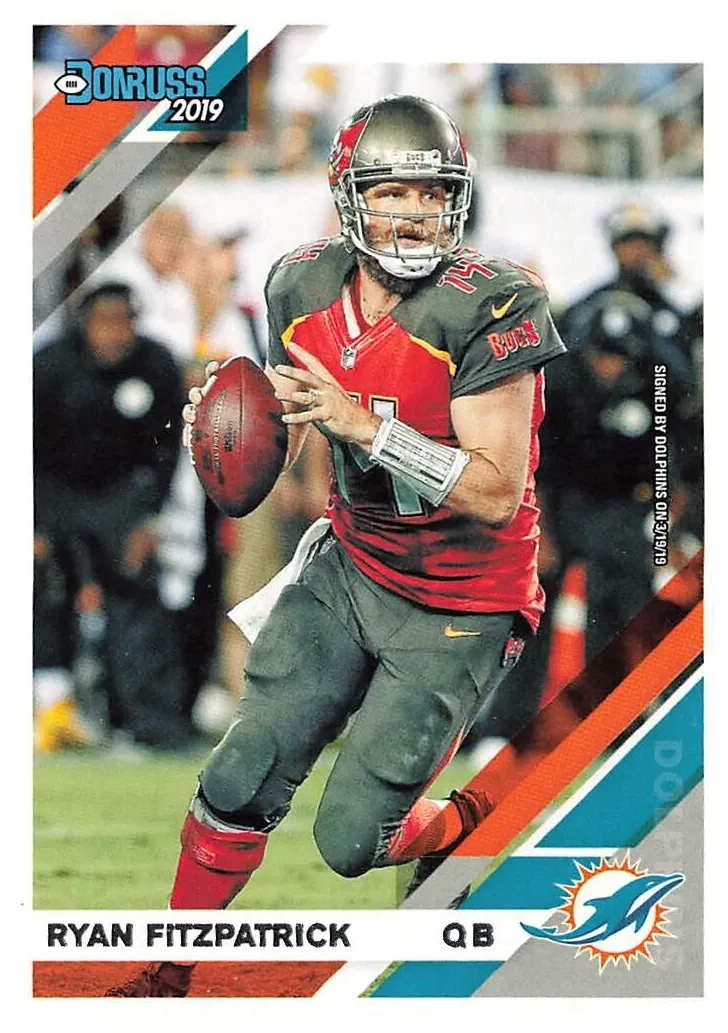 2019 Panini Donruss Football Ryan Fitzpatrick #146