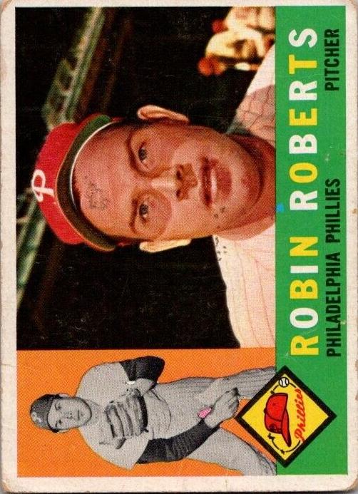 1960 Topps Baseball Robin Roberts #264
