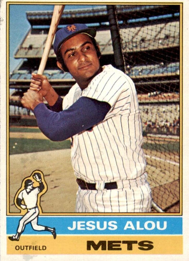 1976 Topps Baseball Jesus Alou #468