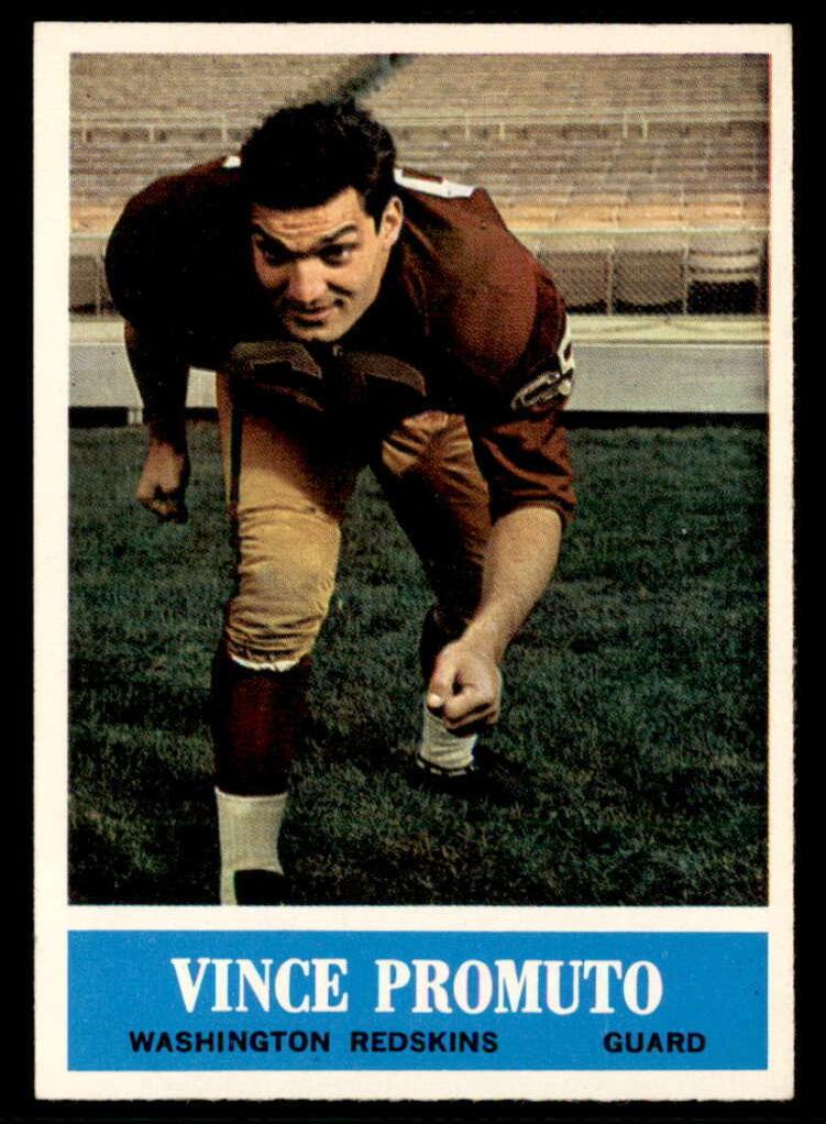 1964 Philadelphia Football Vince Promuto #191 PSA 9