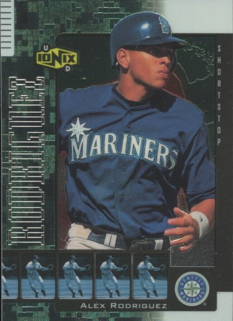 2000 Upper Deck Ionix Baseball Alex Rodriguez #30