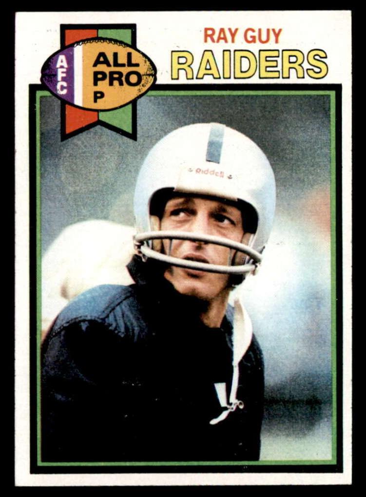 1979 Topps Football Ray Guy #50 SGC 8.5