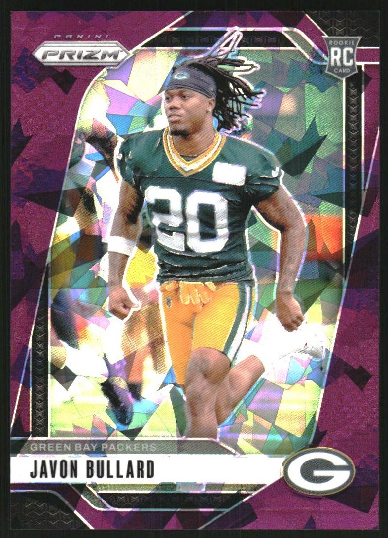 2024 Panini Prizm Football Purple Ice Javon Bullard #345 PSA 10