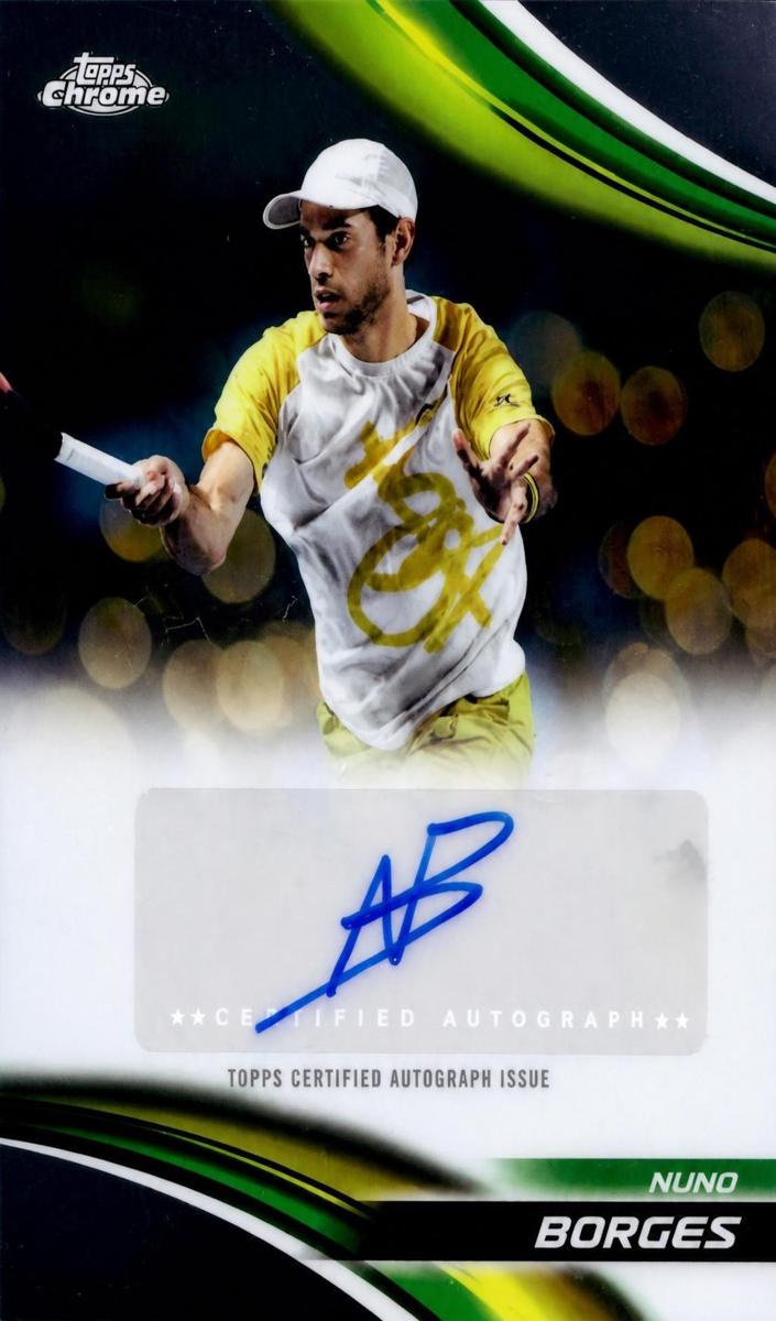 2025 Topps Chrome Tennis Nuno Borges #CA-NBS RAW Ungraded