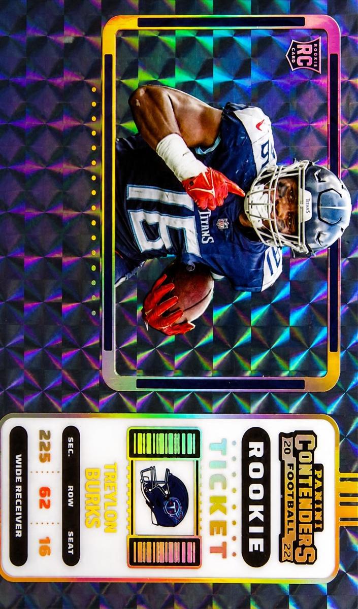 2022 Panini Contenders Football Treylon Burks #137