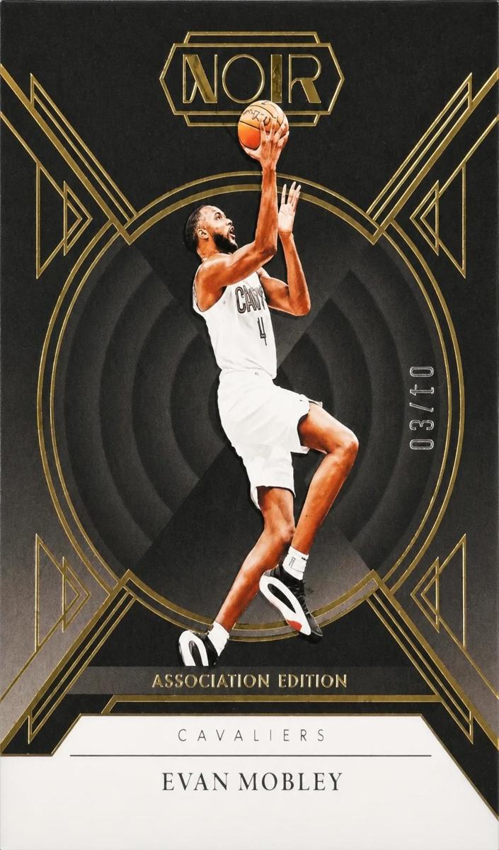 2024 Panini Noir Basketball Gold Evan Mobley #67