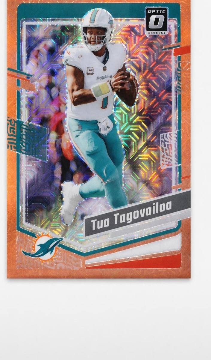 2023 Donruss Optic Football Bronze Mojo Tua Tagovailoa #118