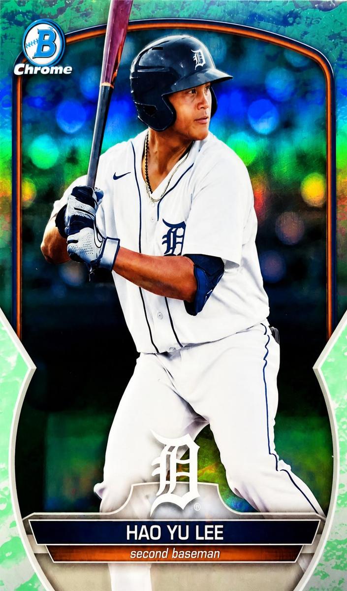 2023 Bowman Draft Chrome Baseball Lunar Glow Hao Yu Lee #BDC-24