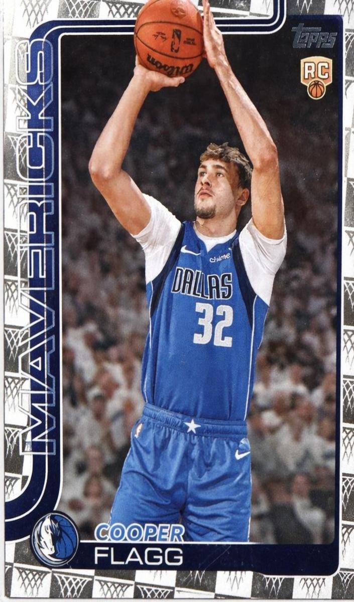 2025 Topps Basketball Season Tip-Off Cooper Flagg #201 PSA 9