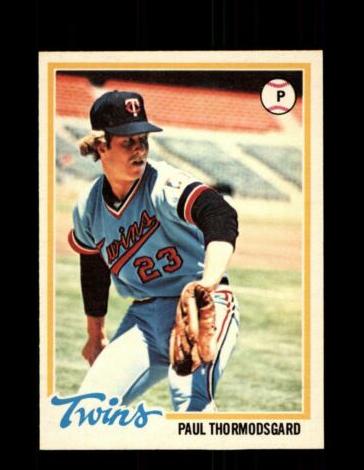 1978 O-Pee-Chee Baseball Paul Thormodsgard #73 PSA 9