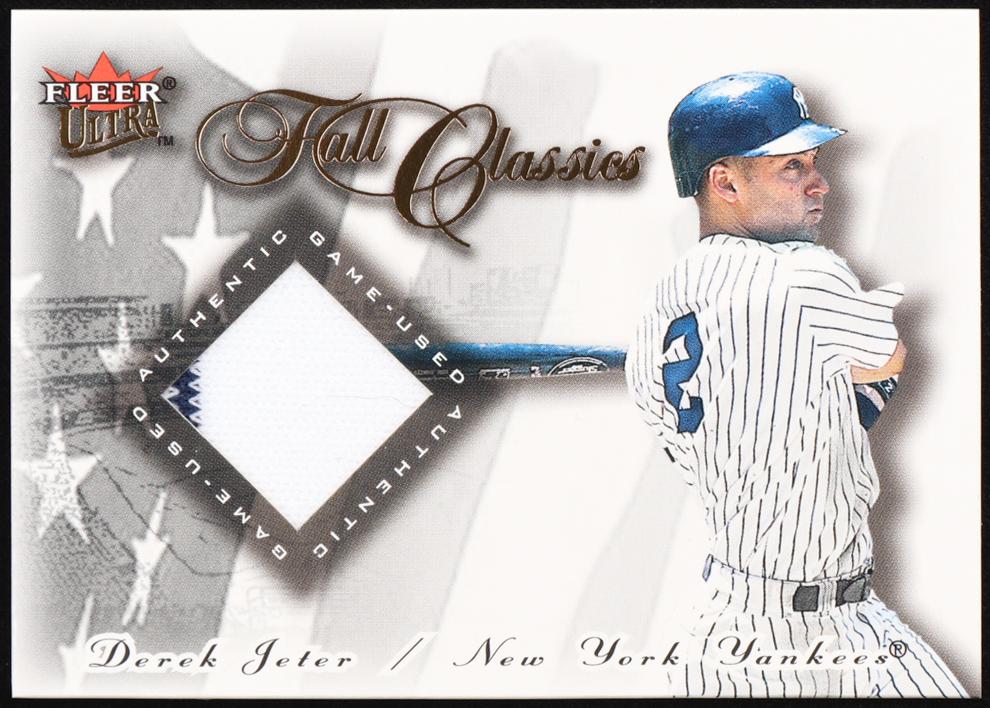 2001 Fleer Ultra Baseball Derek Jeter #NNO