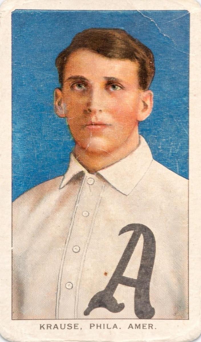 1909-11 T206 Baseball Portrait Harry Krause #NNO PSA 2