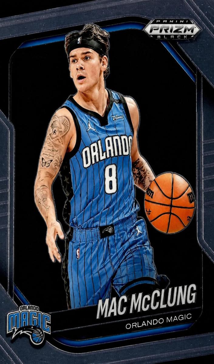 2024 Panini Prizm Black Basketball Mac McClung #134