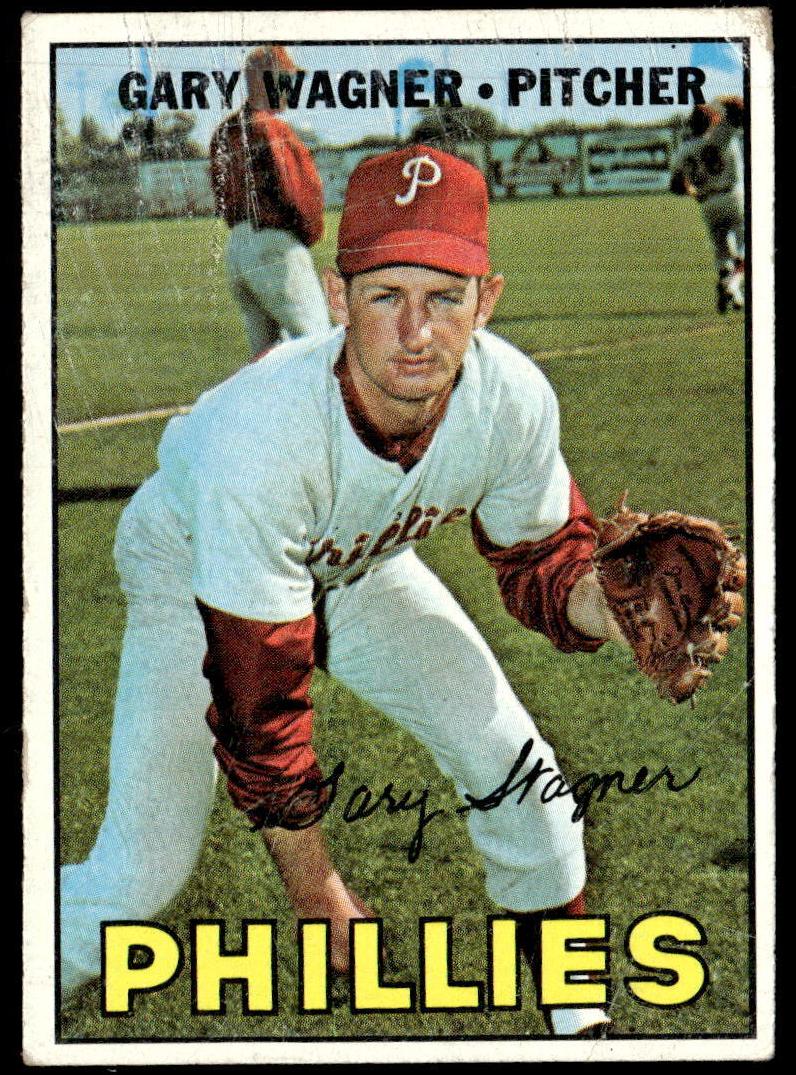 1967 Topps Baseball Gary Wagner #529 PSA 7