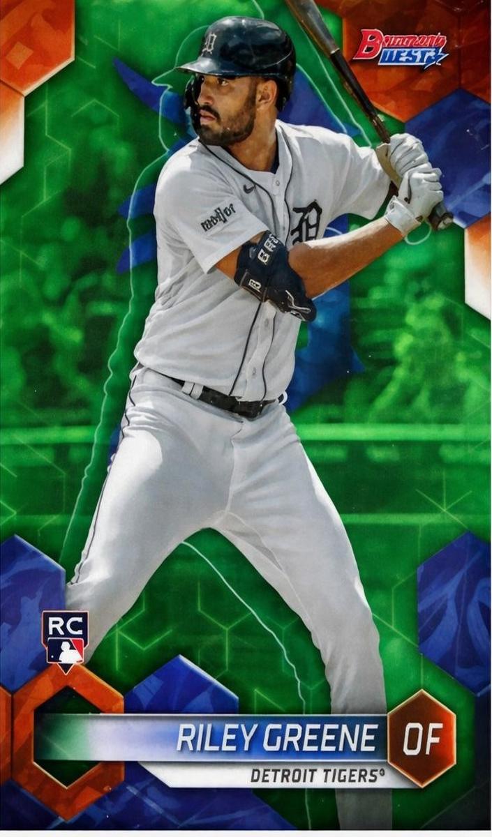 2023 Bowman's Best Baseball Green Riley Greene #30